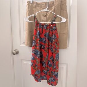 Printed Camisole Top